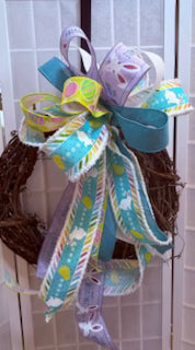 Grape Wreath with Bow